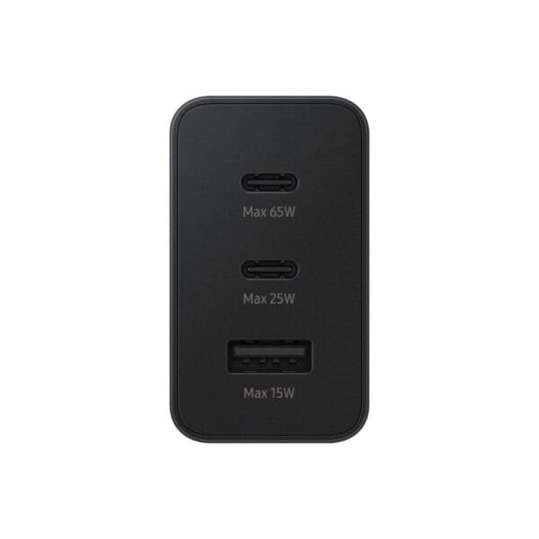 Samsung 3 Port Travel Adapter Trio 65W - Black - Image 3