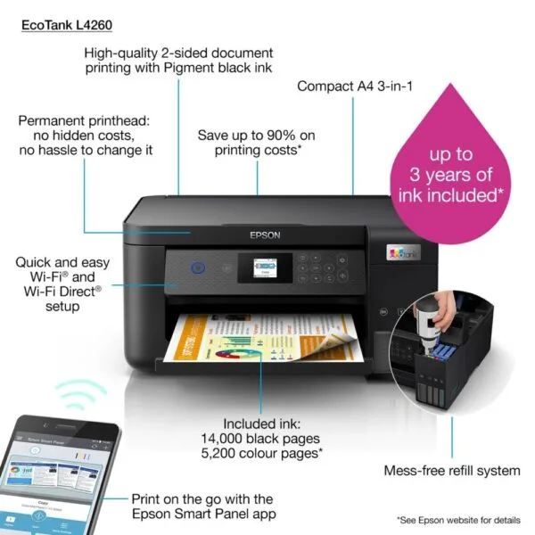 Epson EcoTank L4260 Printer