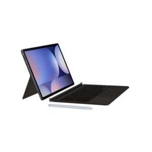 Samsung Galaxy Tab S10 Plus / S9 Plus Book Cover with Keyboard - Black